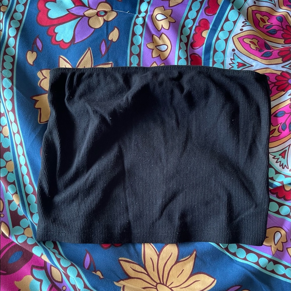 small black tube top
